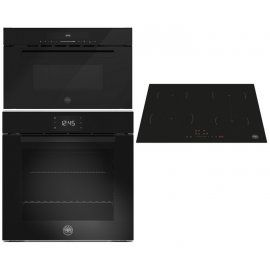 BERTAZZONI FMOD6115PLB2 + P60 4I 1B 26NVS + FMOD3 053W L B1 Σετ Εντοιχισμού Φούρνος Εστία Μικροκυμάτων